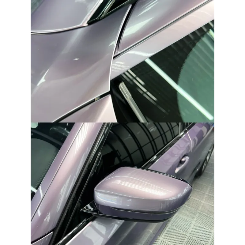 PET Sunshine Purple Car Vinyl Wrap