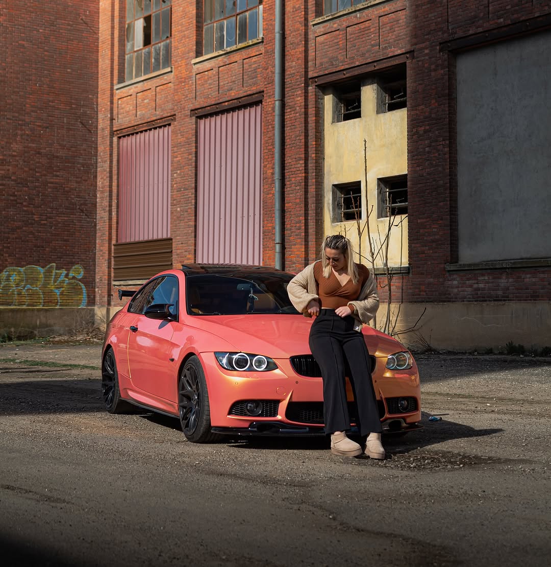 Super Gloss Magic Gold Orange Car Vinyl Wrap