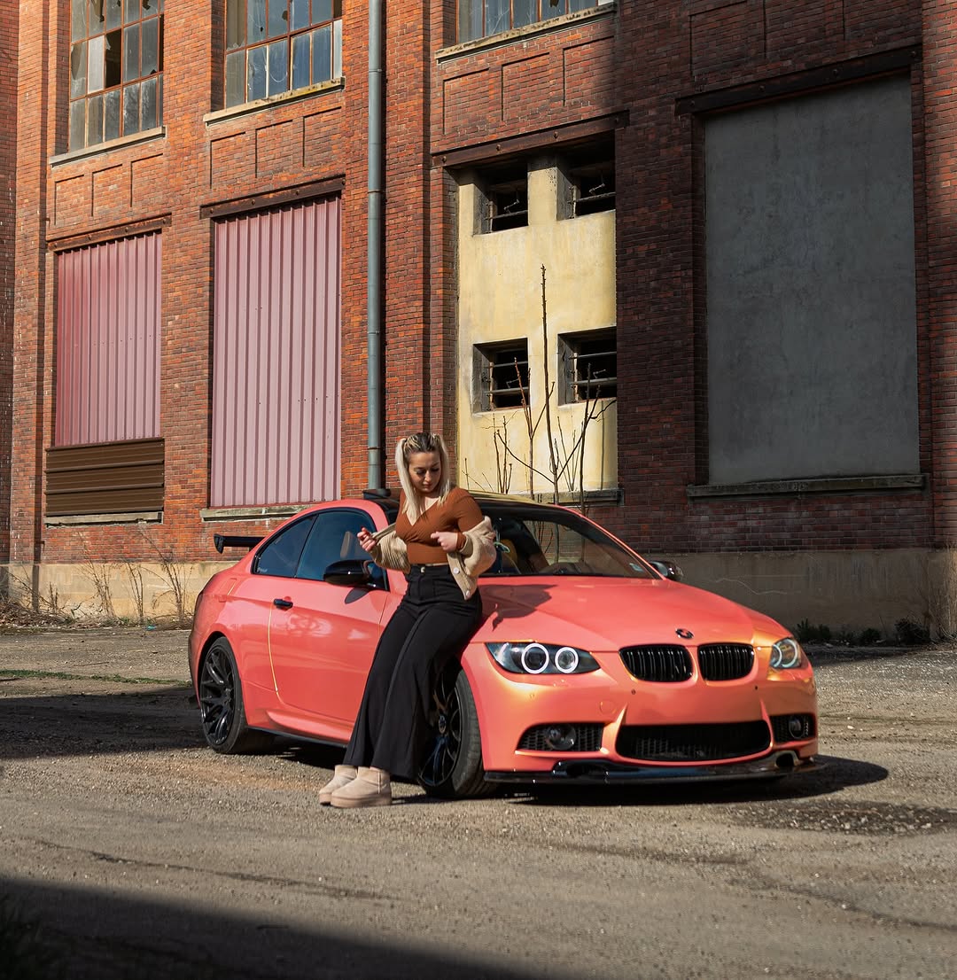 Super Gloss Magic Gold Orange Car Vinyl Wrap