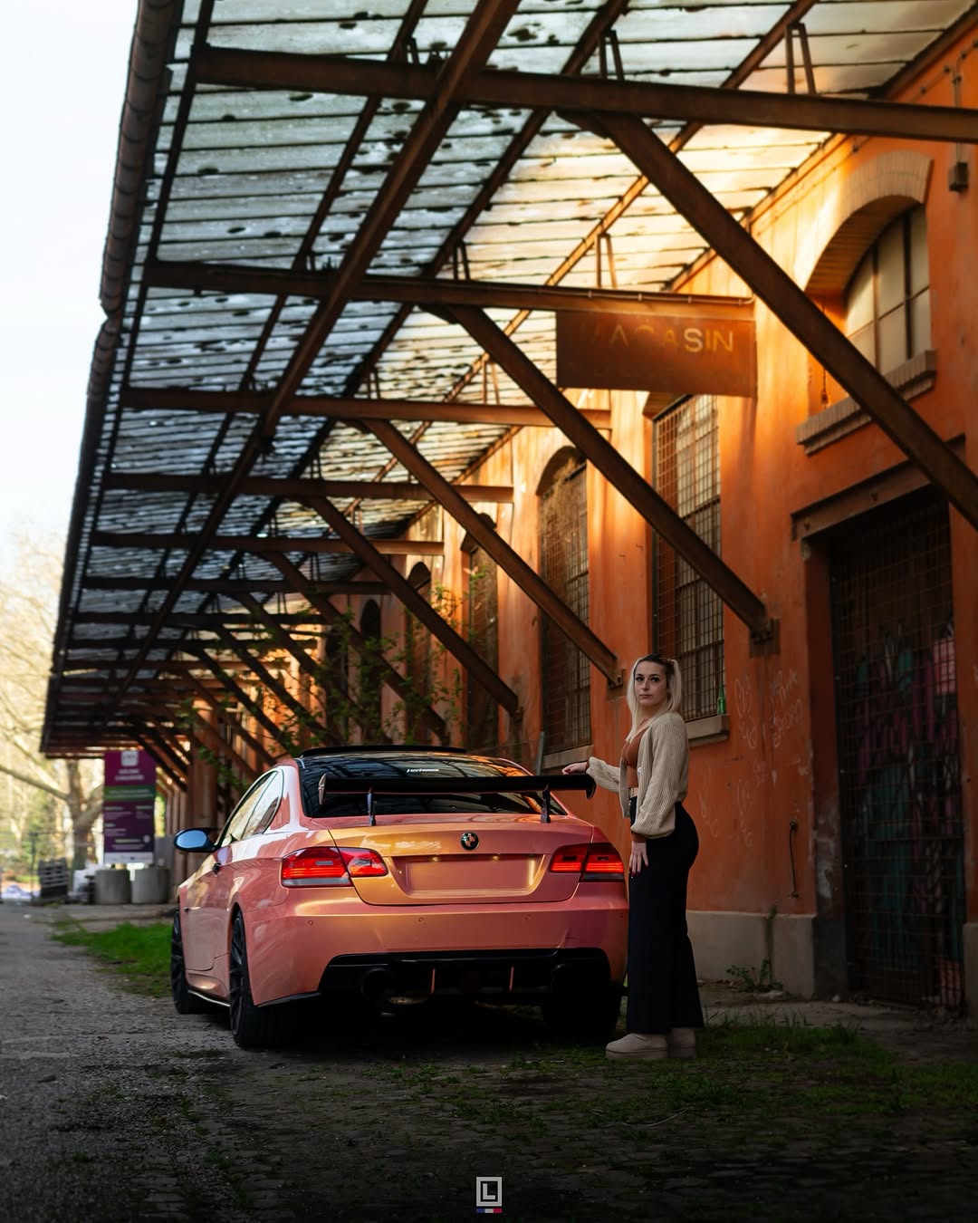 Super Gloss Magic Gold Orange Car Vinyl Wrap
