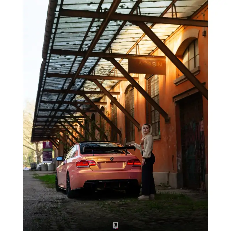 Super Gloss Magic Gold Orange Car Vinyl Wrap