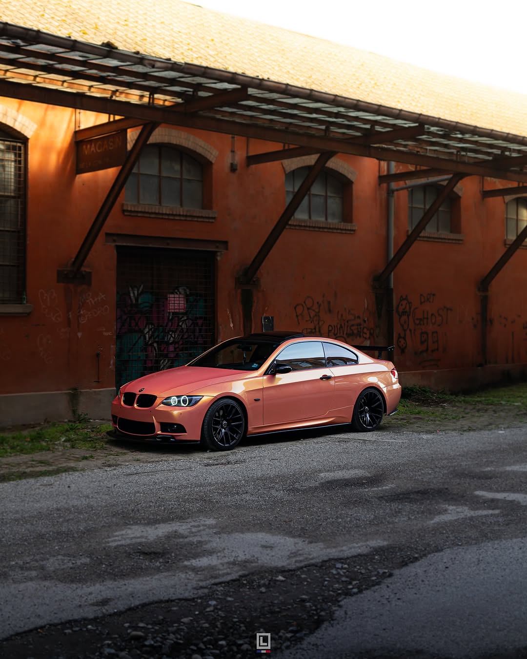 Super Gloss Magic Gold Orange Car Vinyl Wrap