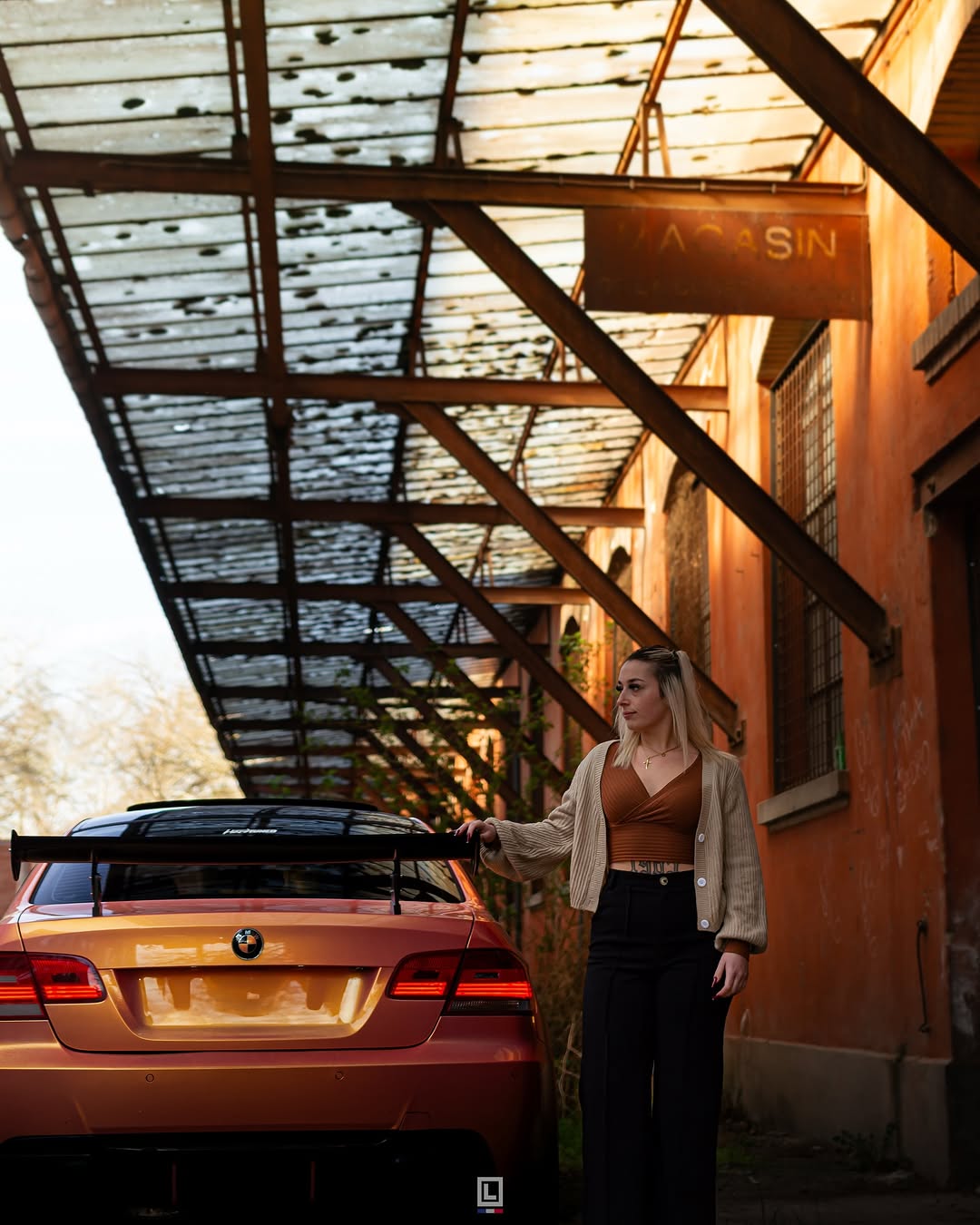 Super Gloss Magic Gold Orange Car Vinyl Wrap