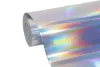 Laser Electroplated Silver Car Vinyl Wrap