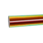 Matte Metallic Rainbow Chrome Green Car Vinyl Wrap
