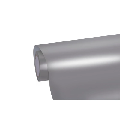 PET Martin Silver Grey Car Vinyl Wrap 01