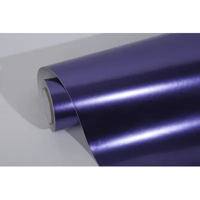 Viola Purple Car Vinyl Wrap 02