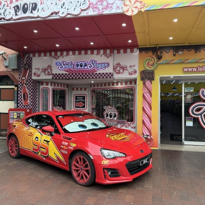 Lightning McQueen Custom Car Vinyl Wrap 01