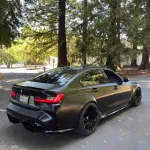  Matte Black Car Vinyl Wrap