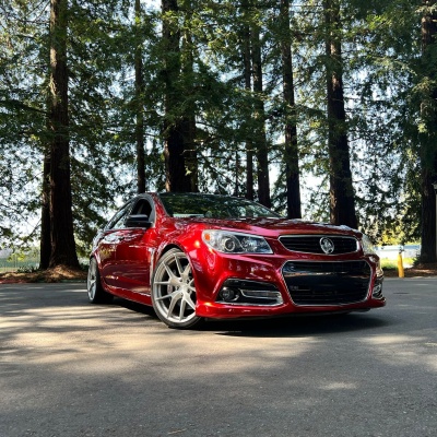 Gloss Metallic Cherry Red Car Vinyl Wrap 01