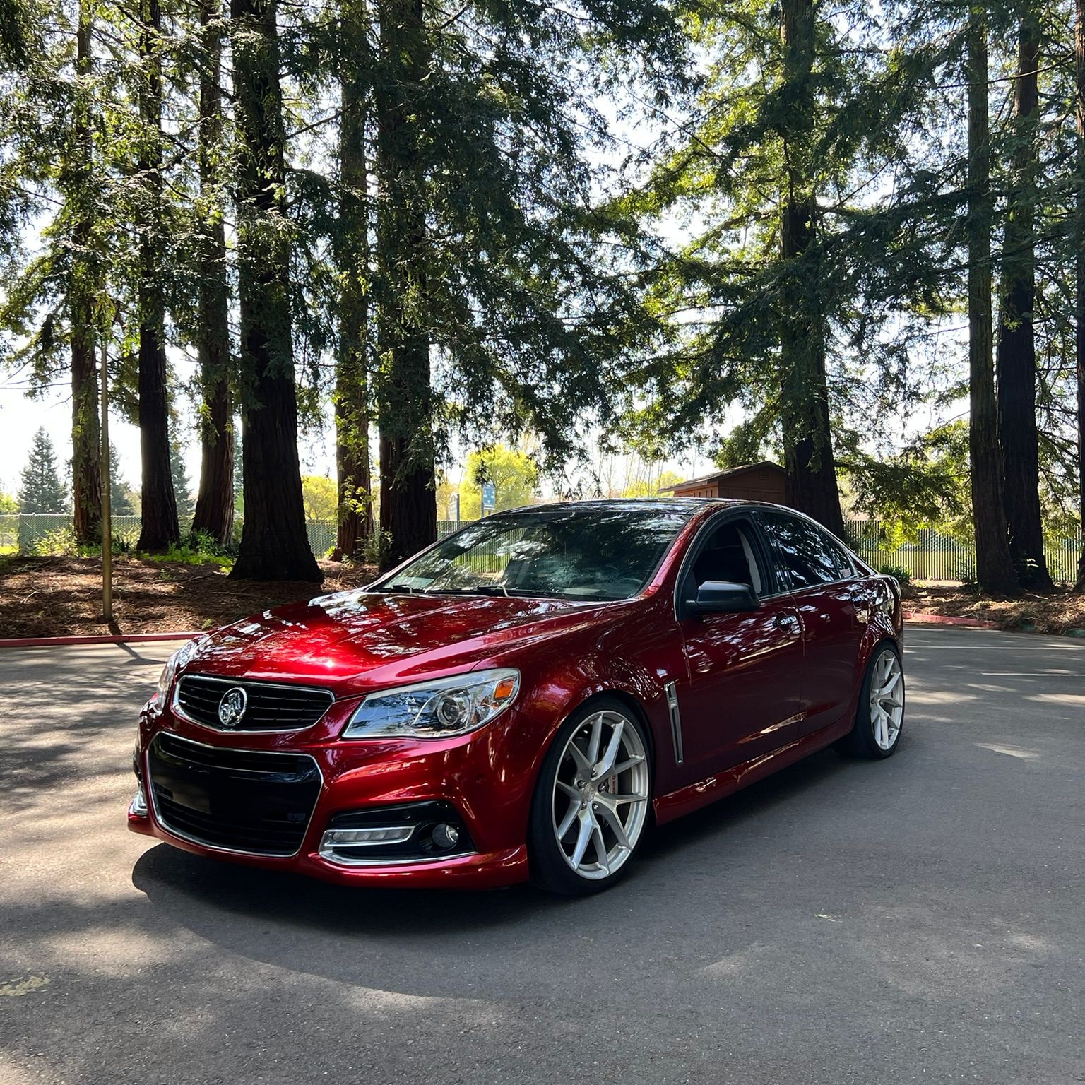Gloss Metallic Cherry Red Car Vinyl Wrap