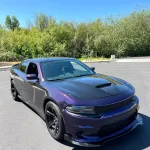 Gloss Metallic Midnight Purple Car Vinyl Wrap