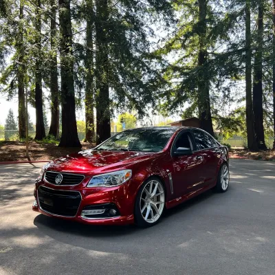 PET Gloss Metallic Cherry Red Car Vinyl Wrap 02