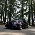 PET Gloss Metallic Midnight Purple Car Vinyl Wrap