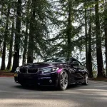 PET Gloss Metallic Midnight Purple Car Vinyl Wrap