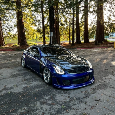 Porsche BMW Gloss PET Gentian Blue Car Vinyl Wrap 02