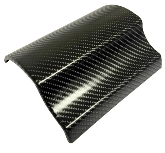 6D Super Gloss Emulational Carbon Fiber Black Car Vinyl Wrap 