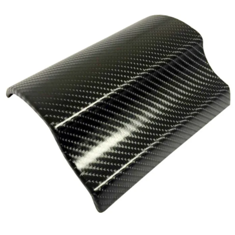 6D Super Gloss Emulational Carbon Fiber Black Car Vinyl Wrap 