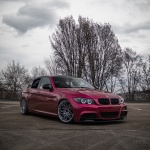 PET Glossy Metallic Rubellite Purple Vinyl Wrap