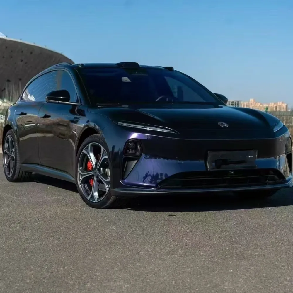 PET Gloss Ghost Midnight Purple Car Vinyl Wrap