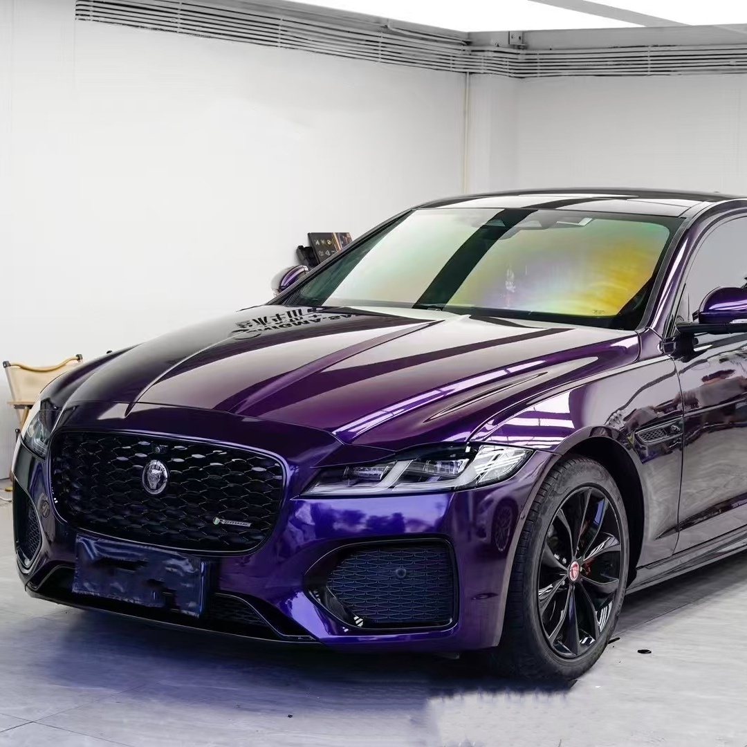PET Gloss Metallic Twilight Purple Car Vinyl Wrap