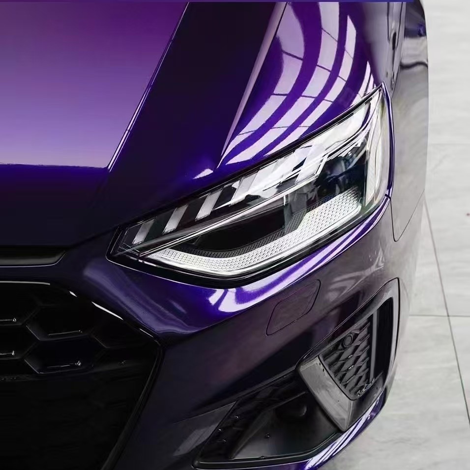 PET Gloss Metallic Twilight Purple Car Vinyl Wrap