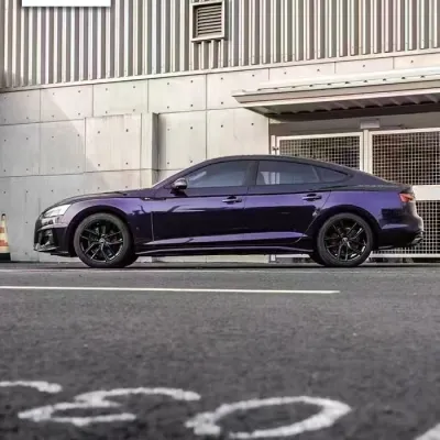 PET Gloss Metallic Twilight Purple Car Vinyl Wrap 02