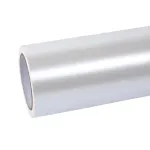 PET Pure Metal White Car Vinyl Wrap