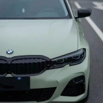 Ceramics Khaki Grey Car Vinyl Wrap