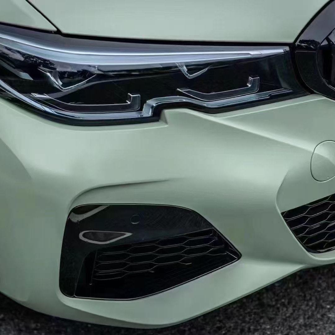 Ceramics Khaki Grey Car Vinyl Wrap