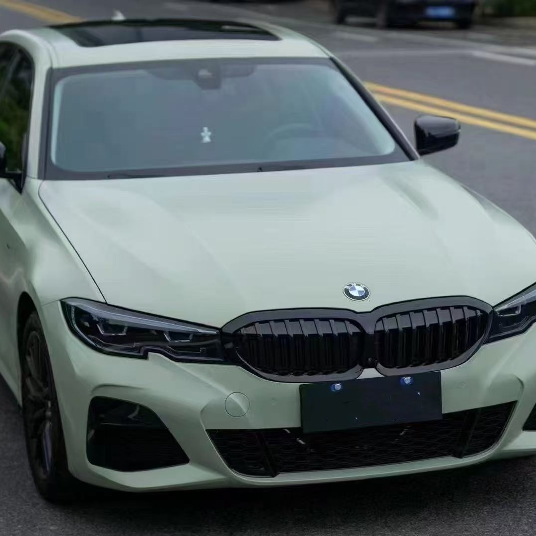 Ceramics Khaki Grey Car Vinyl Wrap