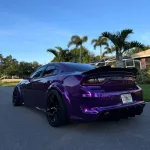  Gloss Metallic Grape Purple Car Vinyl Wrap
