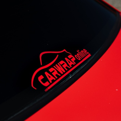 Super Gloss Ferrari Red Car Vinyl Wrap 01