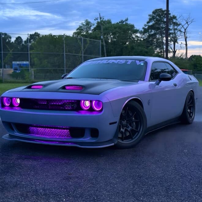 Candy Metallic Gray Purple Car Vinyl Wrap