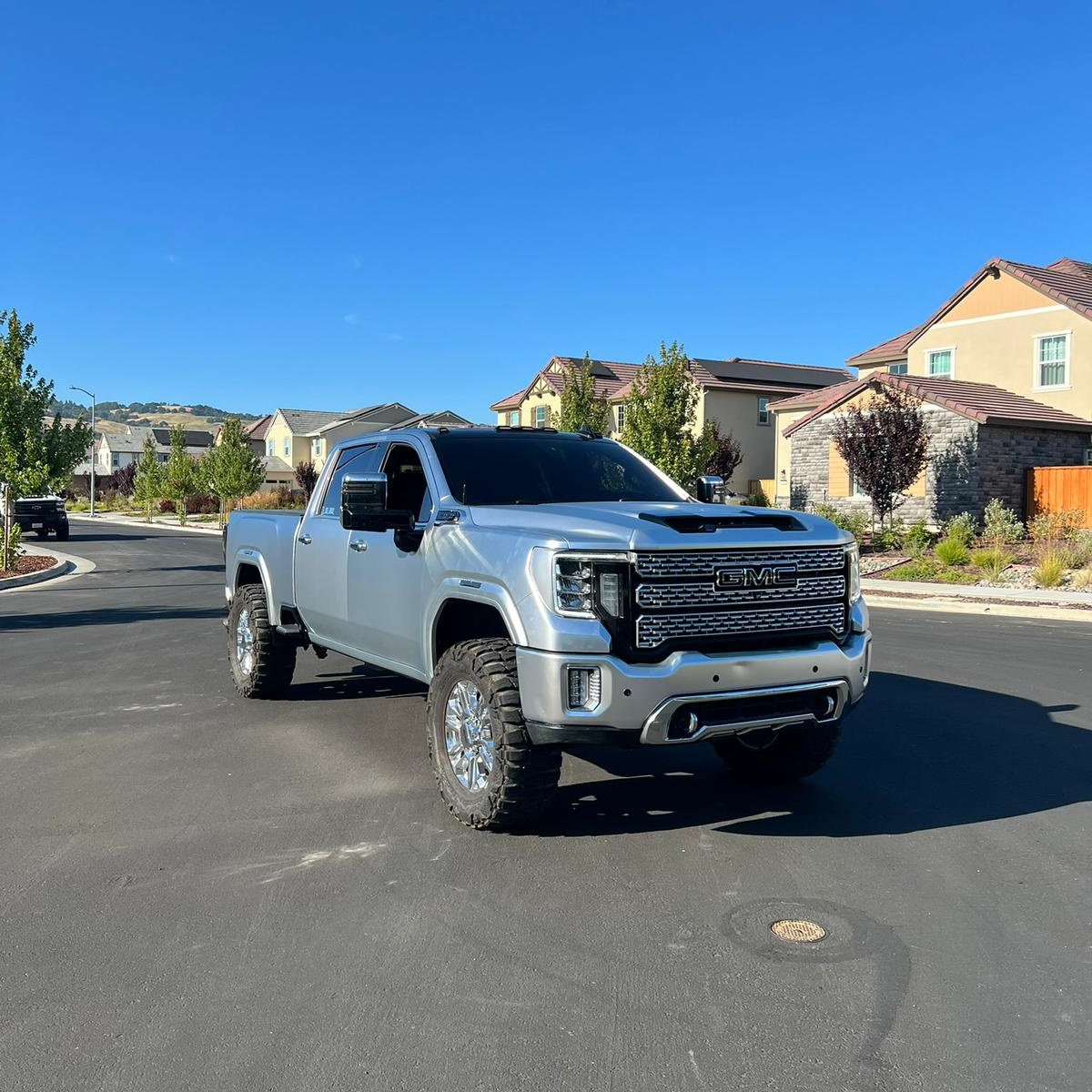 Matte Chrome Alexander Silver Car Vinyl Wrap
