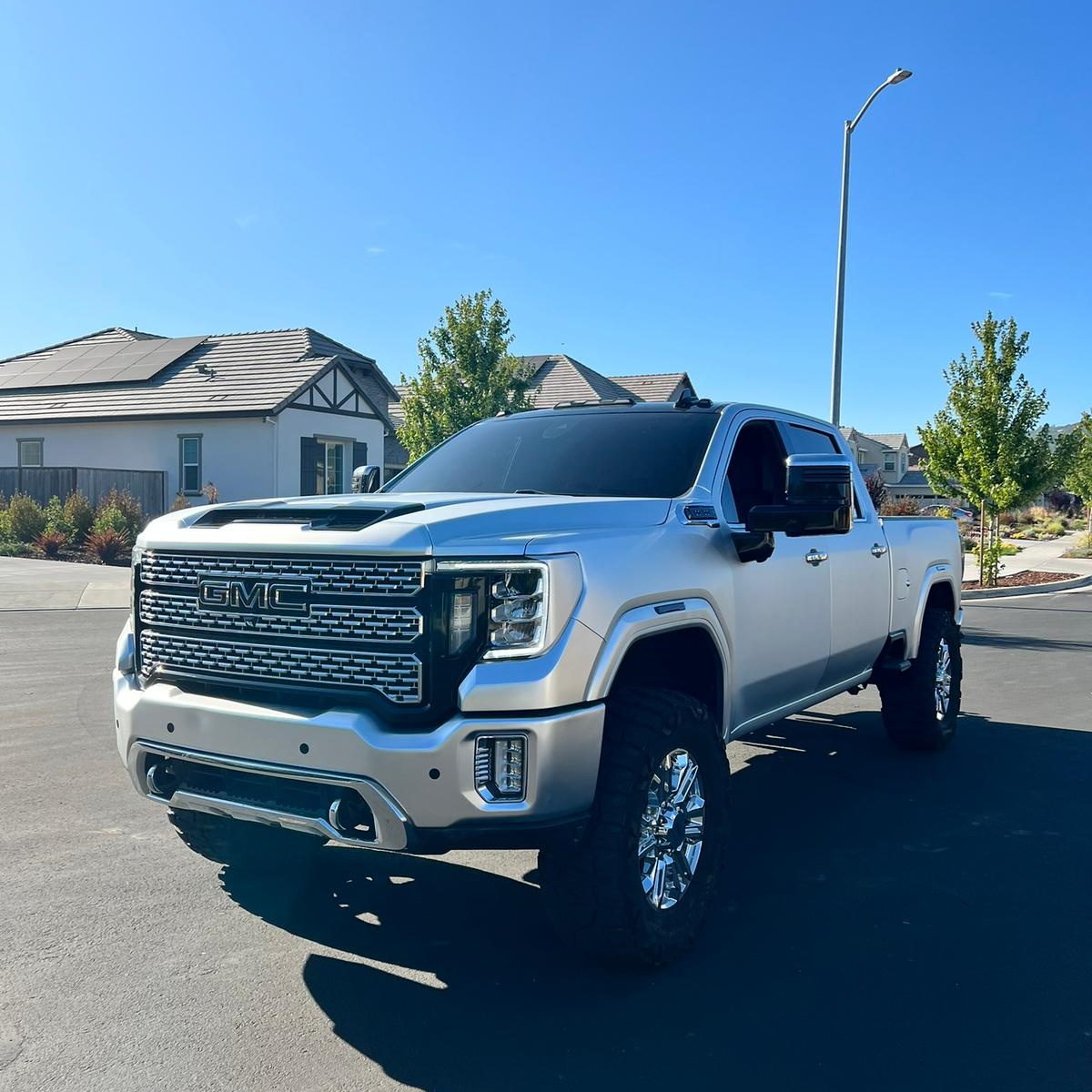 Matte Chrome Alexander Silver Car Vinyl Wrap
