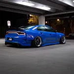 BMW Benz Glossy Diamond Blue Red Car Vinyl Wrap