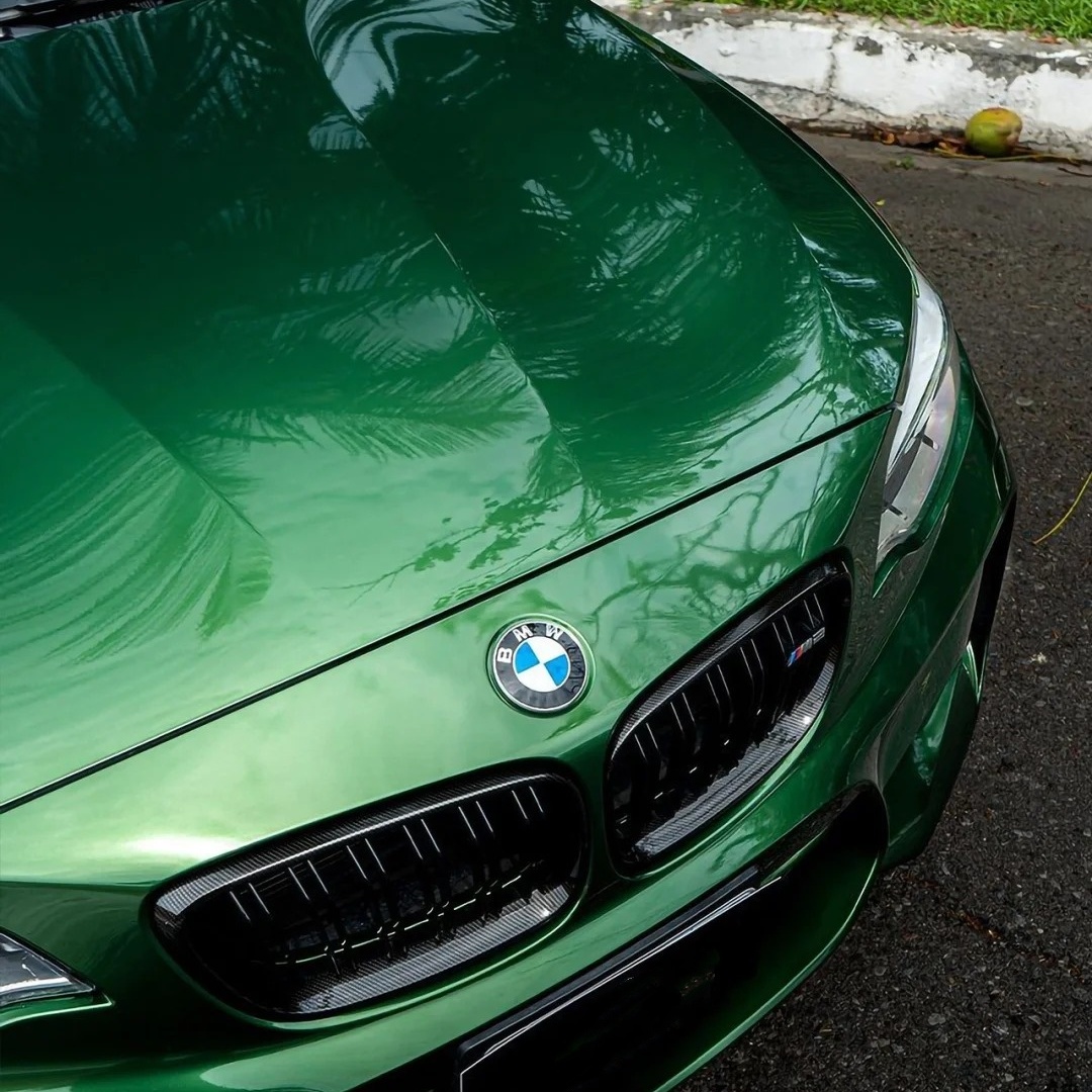 Gloss Metallic Sonoma Green Car Vinyl Wrap