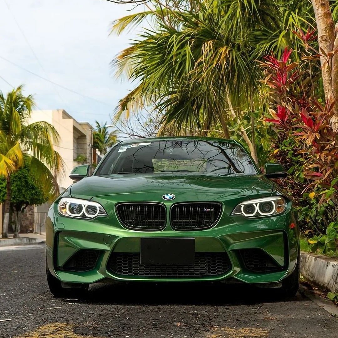 Gloss Metallic Sonoma Green Car Vinyl Wrap