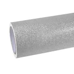 Super Glitter Silver Car Vinyl Wrap Car Vinyl Wrap
