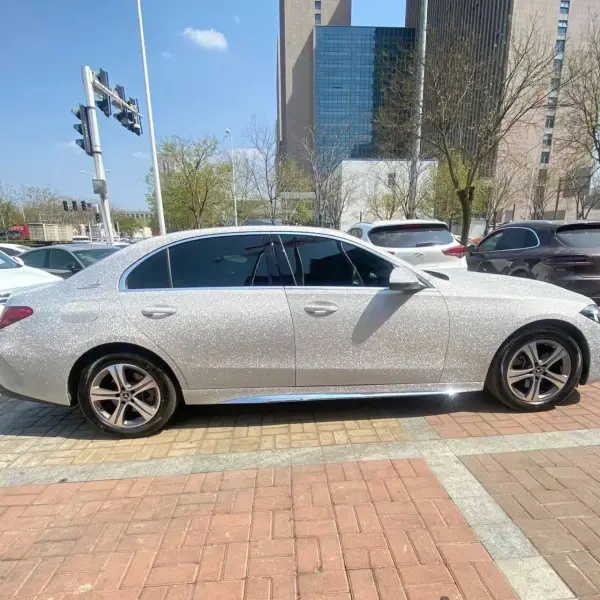 Super Diamond Sliver Car Vinyl Wrap