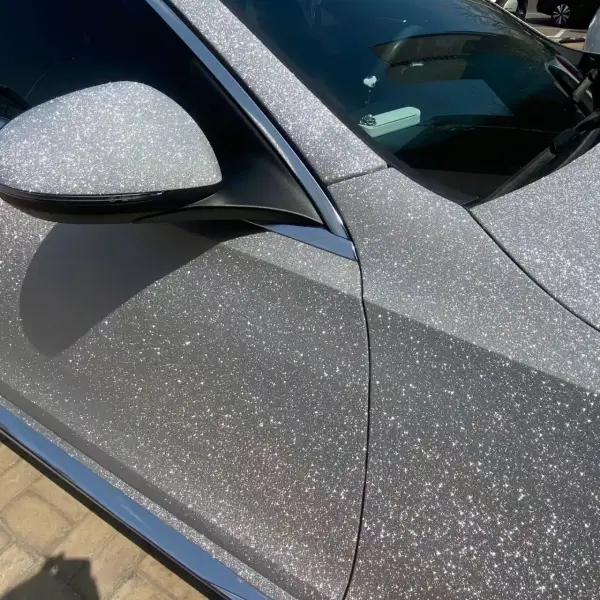 Super Diamond Sliver Car Vinyl Wrap