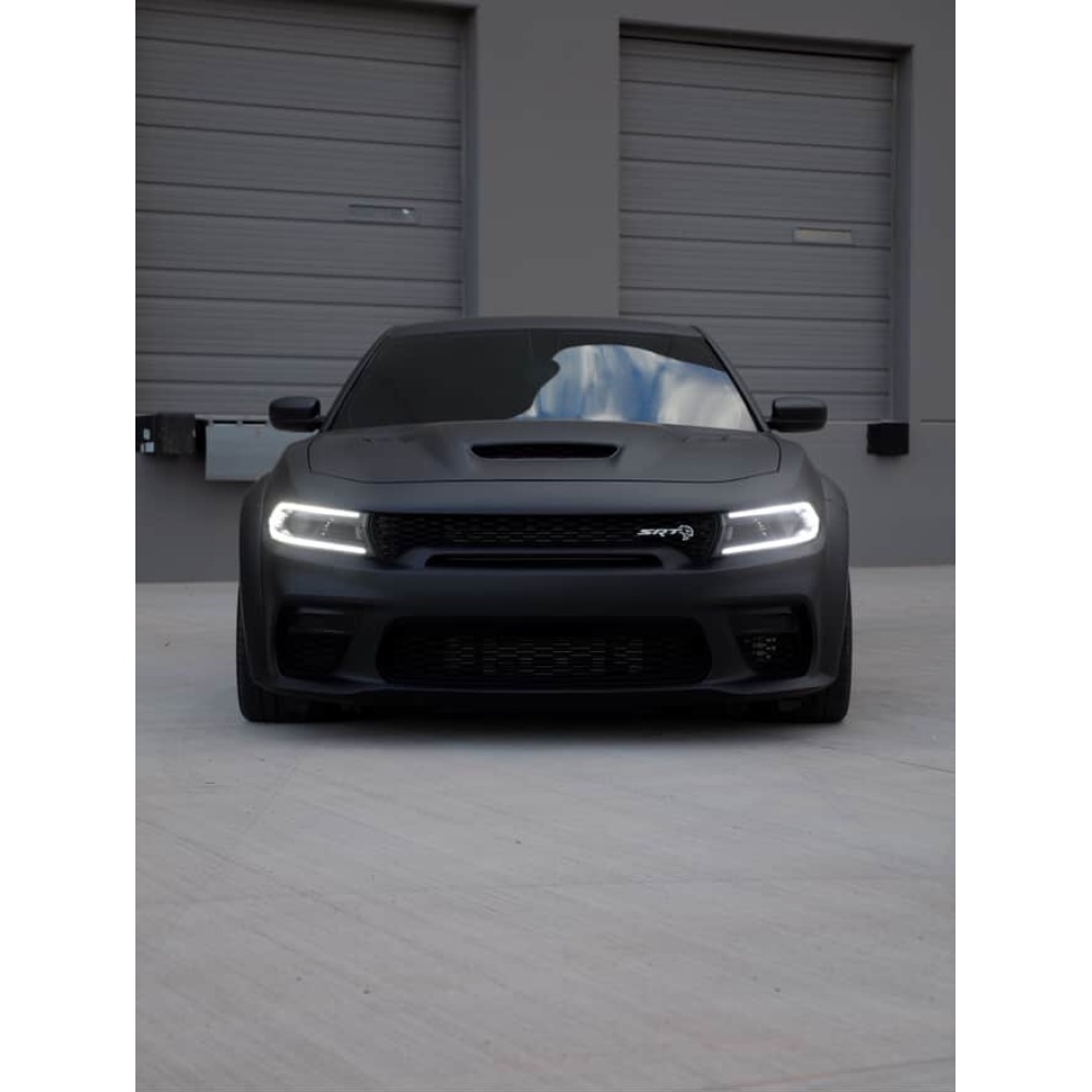 PET Satin Black Car Vinyl Wrap