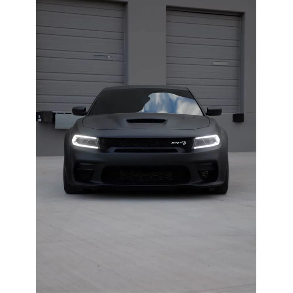PET Satin Black Car Vinyl Wrap