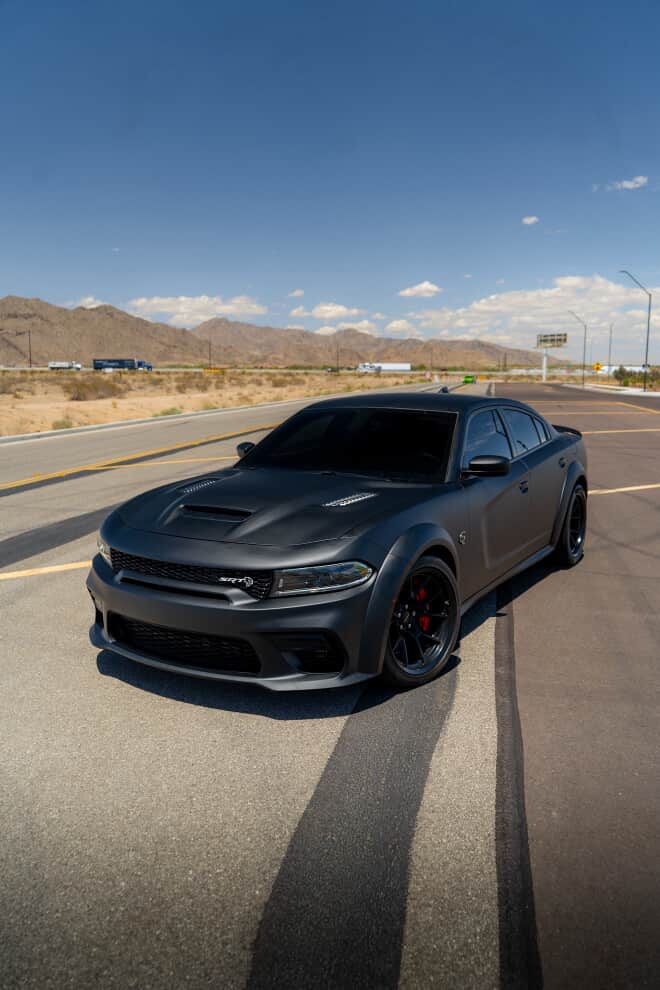 PET Satin Black Car Vinyl Wrap