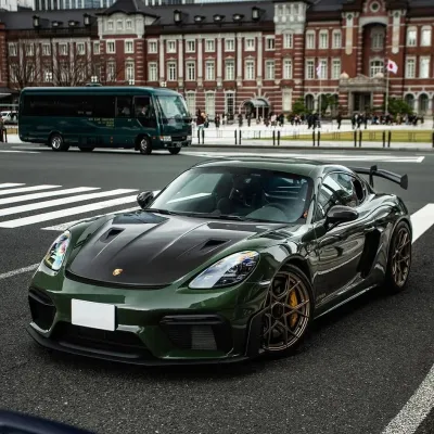 Black Olive Car Vinyl Wrap 01