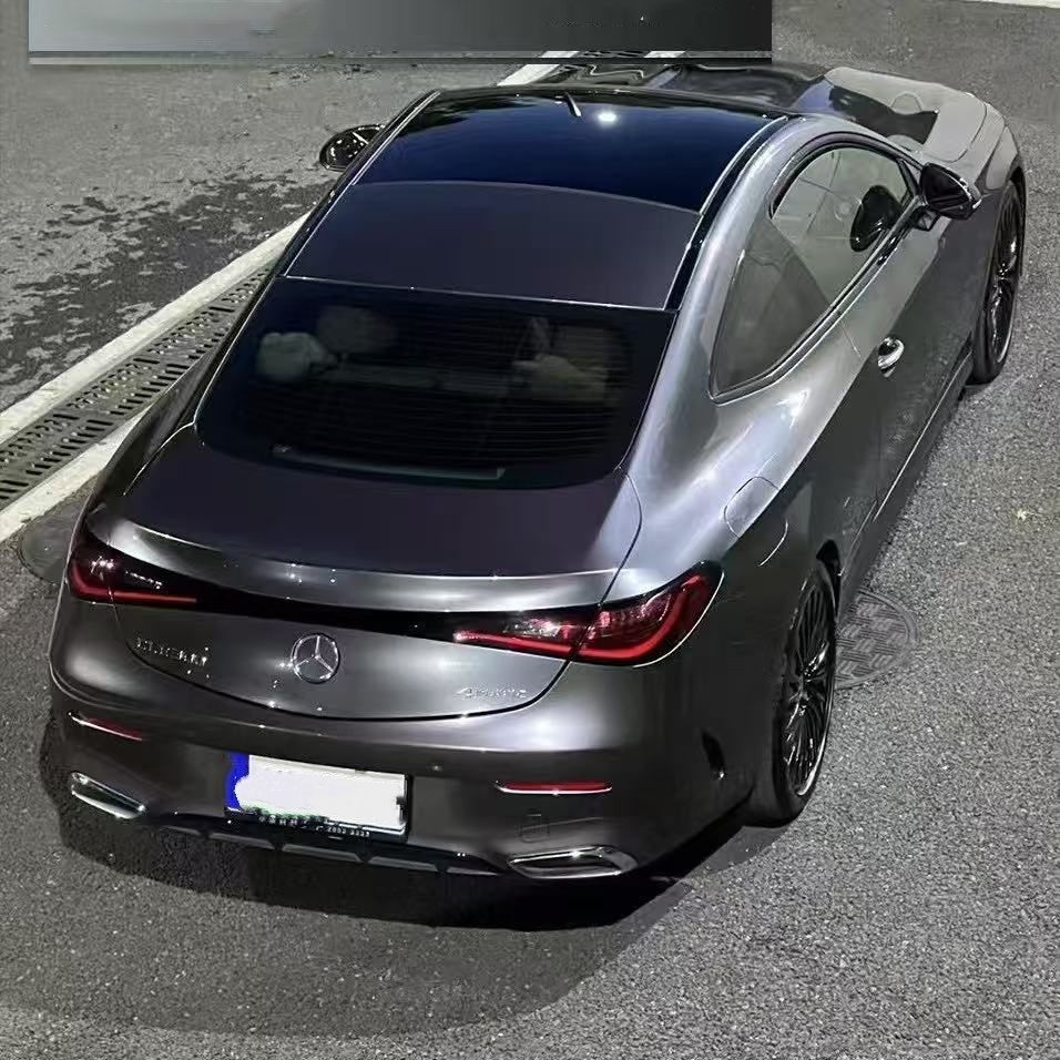 PET Gloss Agate Grey Car Vinyl Wrap