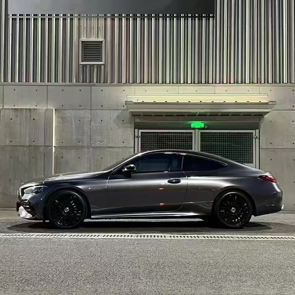 PET Gloss Agate Grey Car Vinyl Wrap