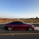 PET Glossy Metallic Rubellite Purple Vinyl Wrap