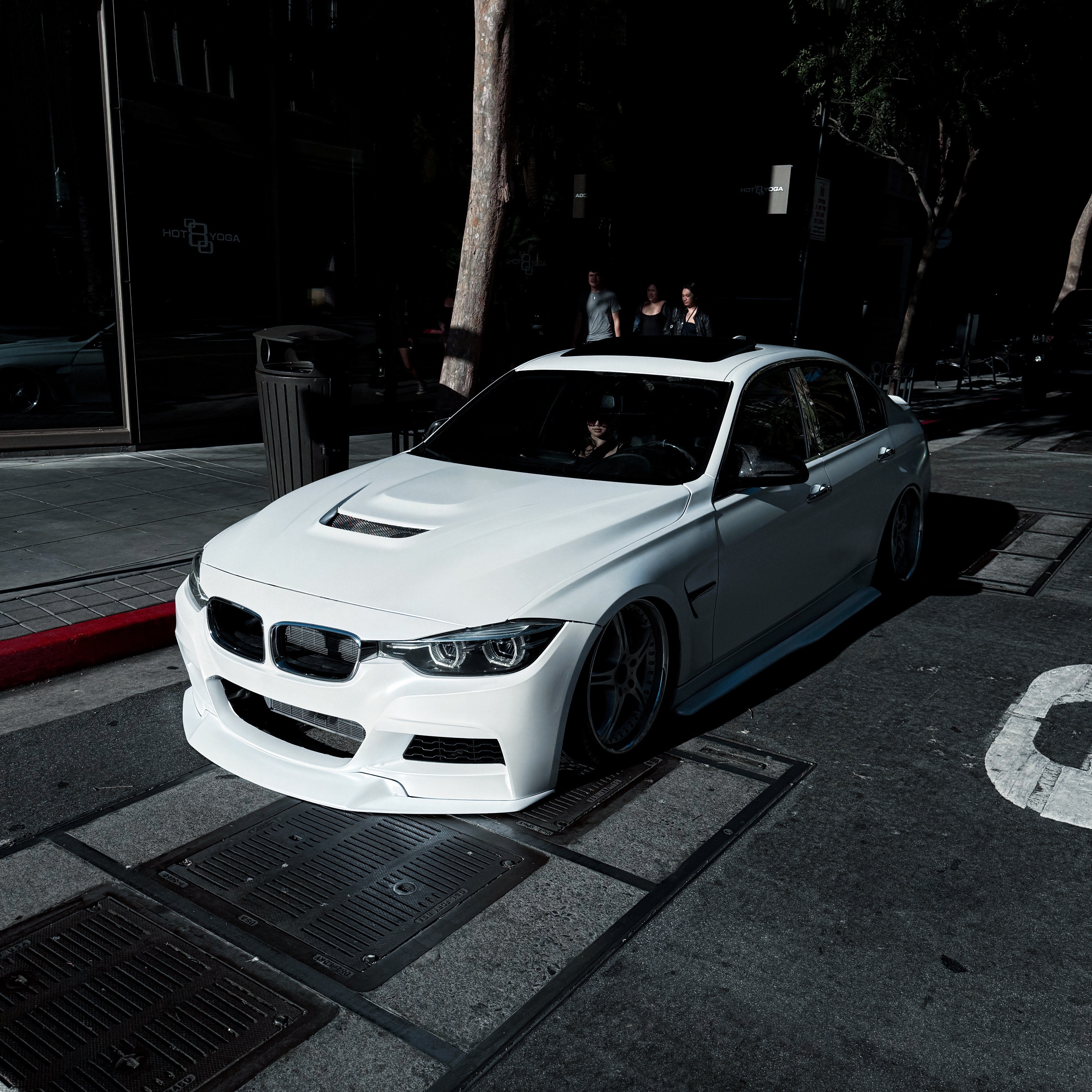 Pure Metal White Car Vinyl Wrap